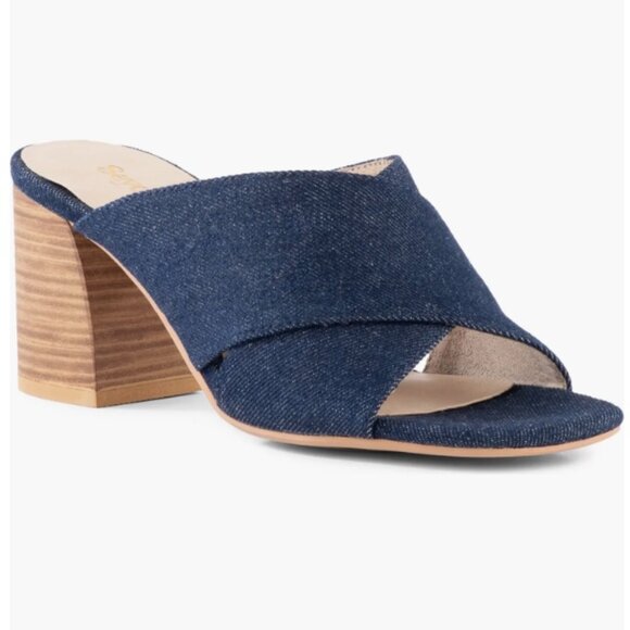 Seychelles Denim Papaya Slide Sandal - Picture 6 of 6